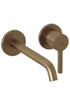 Смеситель для раковины Kludi Nova Fonte Pura 20245N115 брашированная бронза